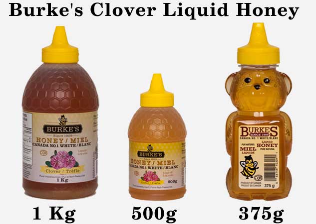 Burke's Clover Liquid Honey