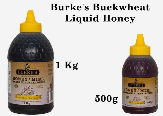 Burkes Buckwheat Liquid Honey